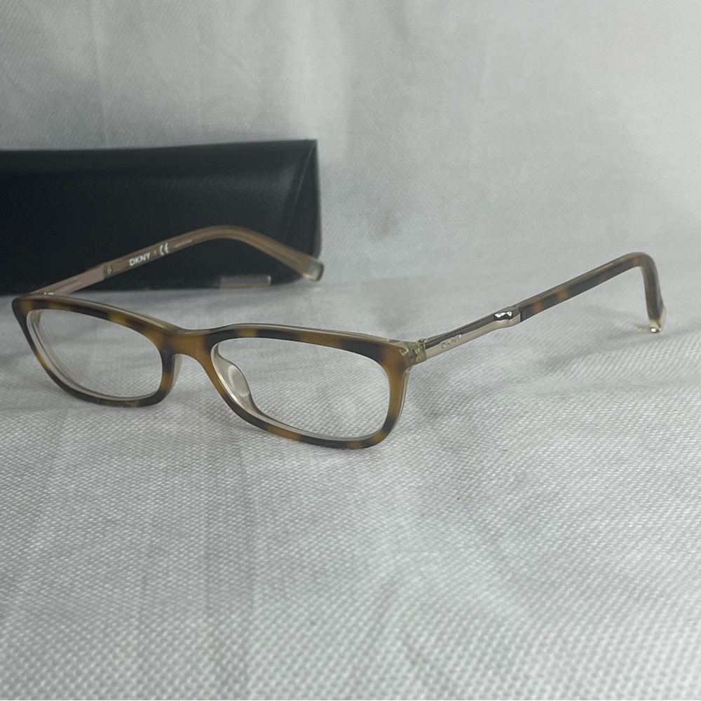 DKNY Low Nose Tortoise Eye Glasses Thin Frame ONLY DY 4621 3546 Size: 50-15-135